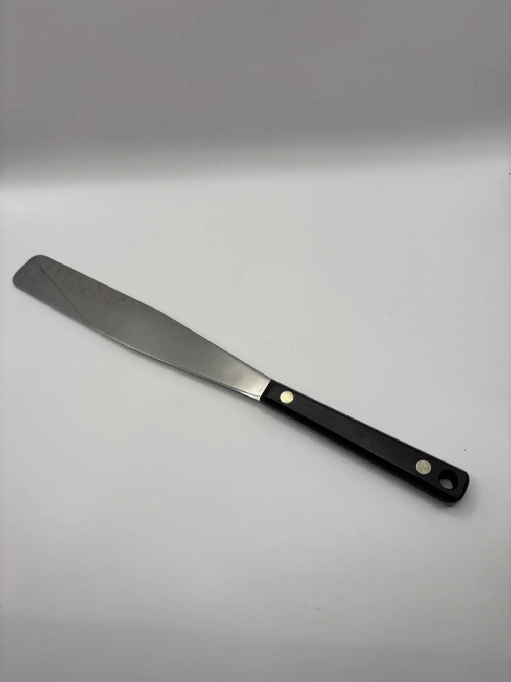 Spatula Turner - Black Stainless Steel Palette Knife
